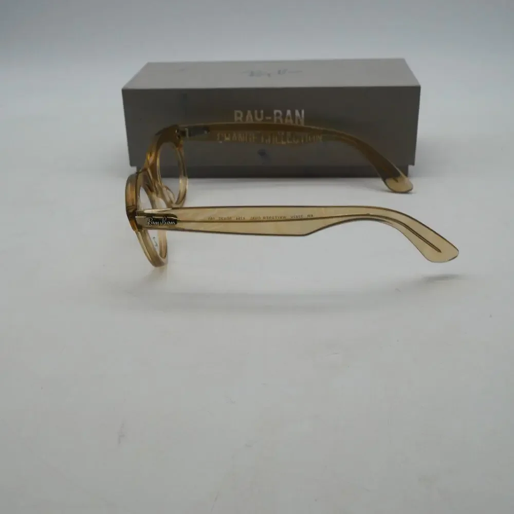 NEW Ray-Ban Wayfarer Oval Photo Waves Brown Color Reactive Eyeglasses Frames